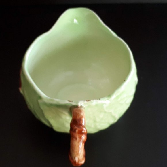 Vintage Carlton Ware lettuce and foxglove Australian design creamer - Picture 8 of 9